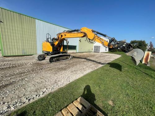 TERRASSEMENT PLATEFORME CHANTIER REYRIEUX